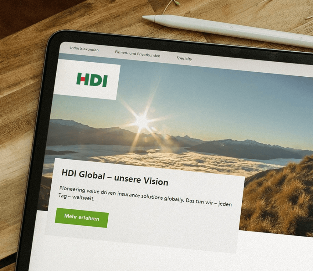 HDI Websitebau