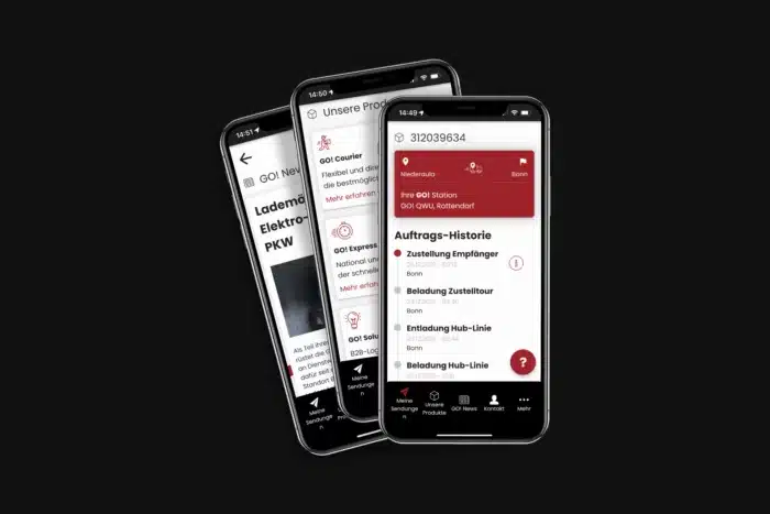 GO! to go: Neue Service App für GO! Express & Logistics