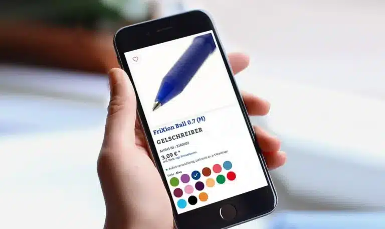 Ein Stift für alle Fälle: der neue PILOT Shopware Shop