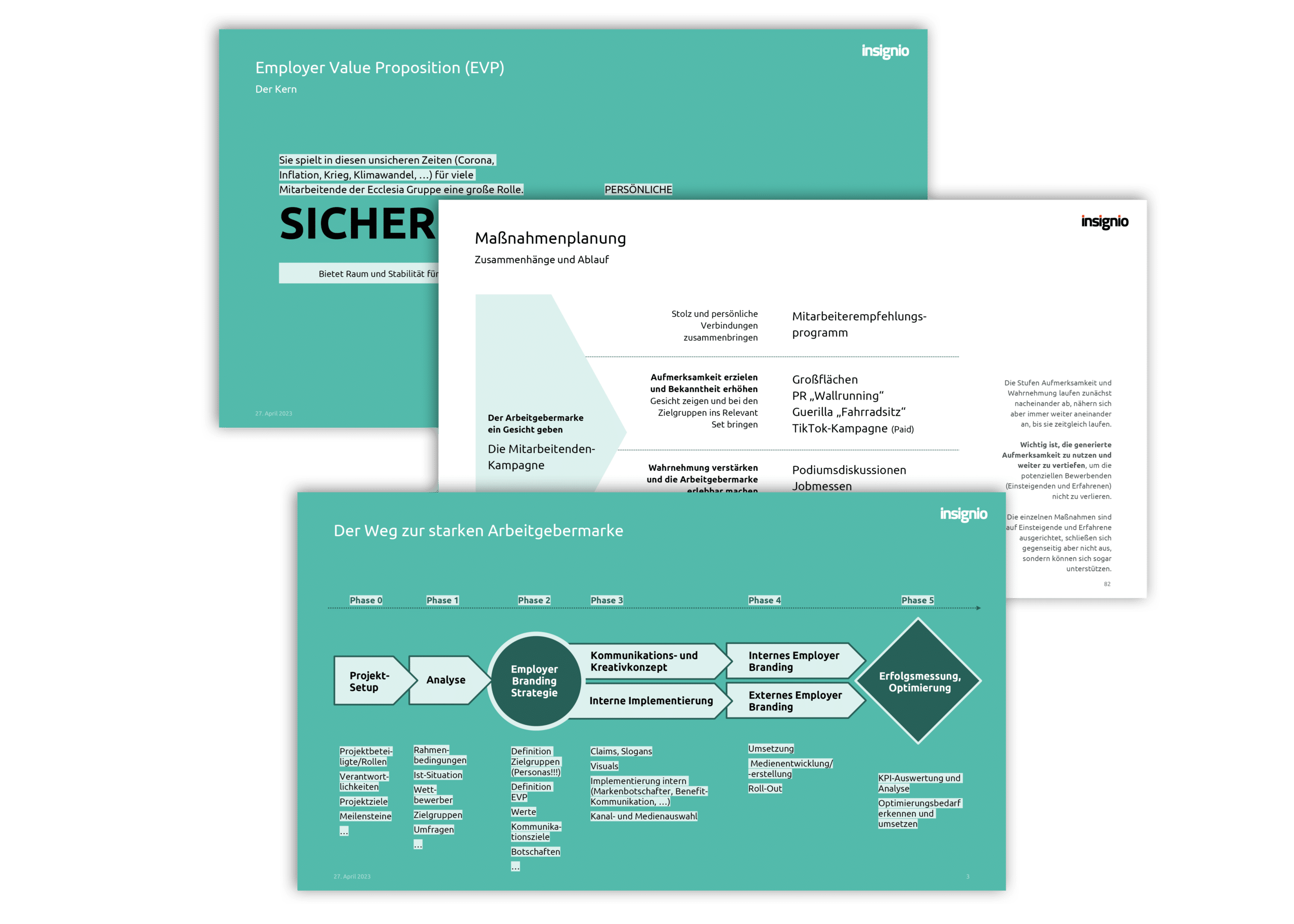 Die Digital- und Internetagentur OPEN bereitet eine Employer-Branding Kampagne für die Ecclesia Gruppe vor